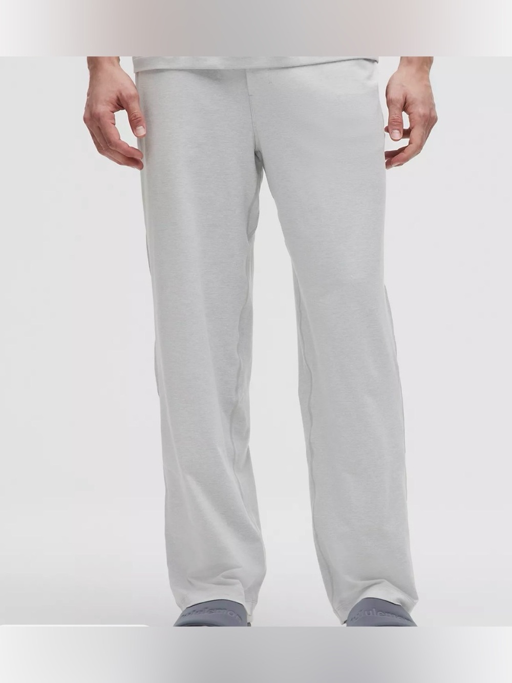 Lululemon Soft Jersey Classic-Fit Pant Regular Men’s L Heathered Vapor